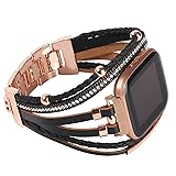 Posh Leather Bands Compatible with Fitbit