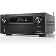 Denon AVR-A1H 15.4-Ch Receiver (150W X 15) - 4K/120 and 8K Home Theater Receiver (2022), Wireless Streaming via Bluetooth, Wi-Fi & HEOS Multi-Room, Dolby Atmos, DTS:X Pro, IMAX Enhanced & Auro 3D