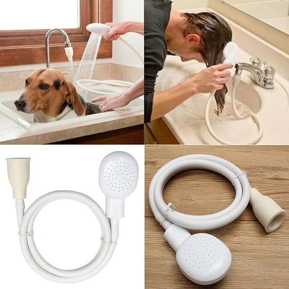 Handheld Showers,MultiFunctional Pet Dog Cat Shower Head Spray Drains