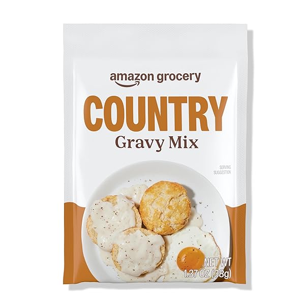 AMAZON BRAND – HAPPY BELLY COUNTRY GRAVY MIX,...