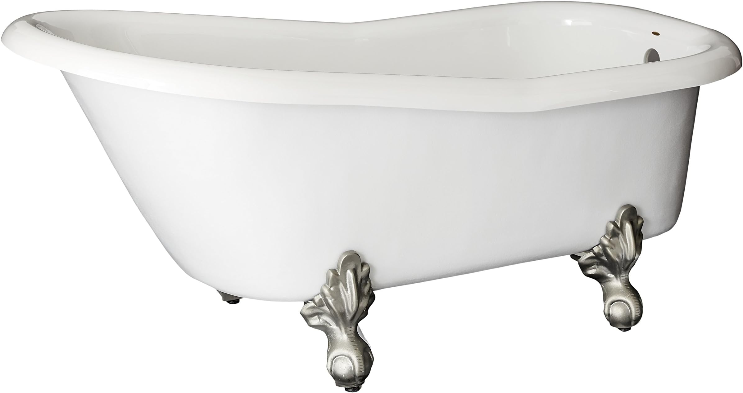 Restoria Bathtubs The Imperial Bathtub Nickel Clawfeet No Drillings