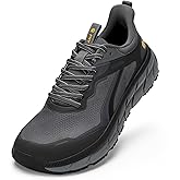 FitVille Wide Walking Shoes for Men Comfortable Lightweight Running Wide Toe Box Shoes for Men Non Slip Cushioned