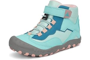 Mishansha Kids Water Resistant Hiking Boots, Boys Girls Anti Collision Anti-Skid Athletic Outdoor Ankle Adventure Trekking Shoes