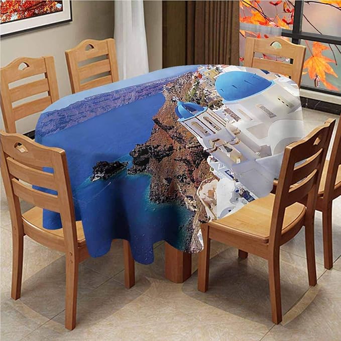 Amazon.com: Kitchen Tablecloth European City Decor ...