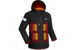 Gohero Heated Jacket - Rechargeable Heating Jacket with 10000mAh Large Capacity Battery Pack