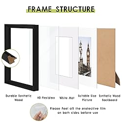 MUYE 5x7 Picture Frames Set of 4,High Definition