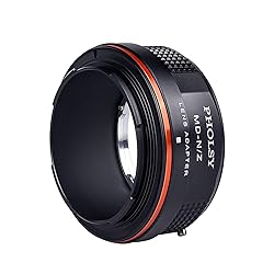 PHOLSY Lens Mount Adapter Manual Focus: Compatible