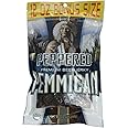 Pemmican Premium Beef Jerky in a Resealable Bag - Peppered Flavor - One 12 Oz Bag