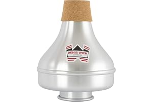 Denis Wick Extending Tube Mute for Trombone, 5507 - Hand-Spun Aluminum & Brass Tube - Classic Wah-Wah Jazz Sound - Enhanced Intonation & Projection - 8.27 x 6.69 x 6.69 inches