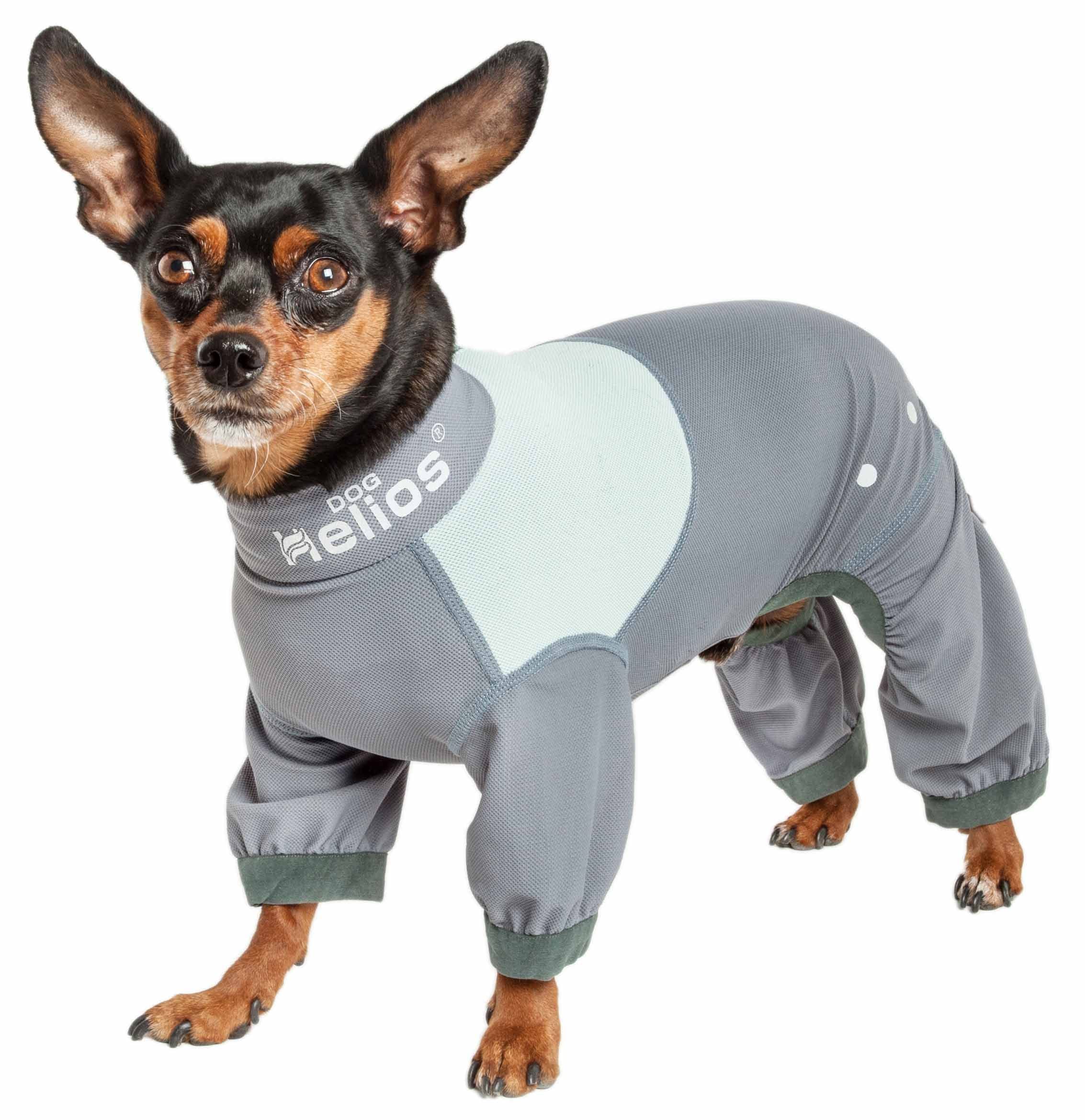 Dog Helios ® ‘Tail Runner’ Lightweight 4-Way-Stretch Breathable Full Bodied Performance Dog Track Suit