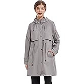 Orolay Women's Long Windbreaker Hooded Light Jacket Active Outdoor Anoraks