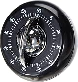 Judge Red Classic Kitchen Timer 60 Minute Wind Up Cooking Timer