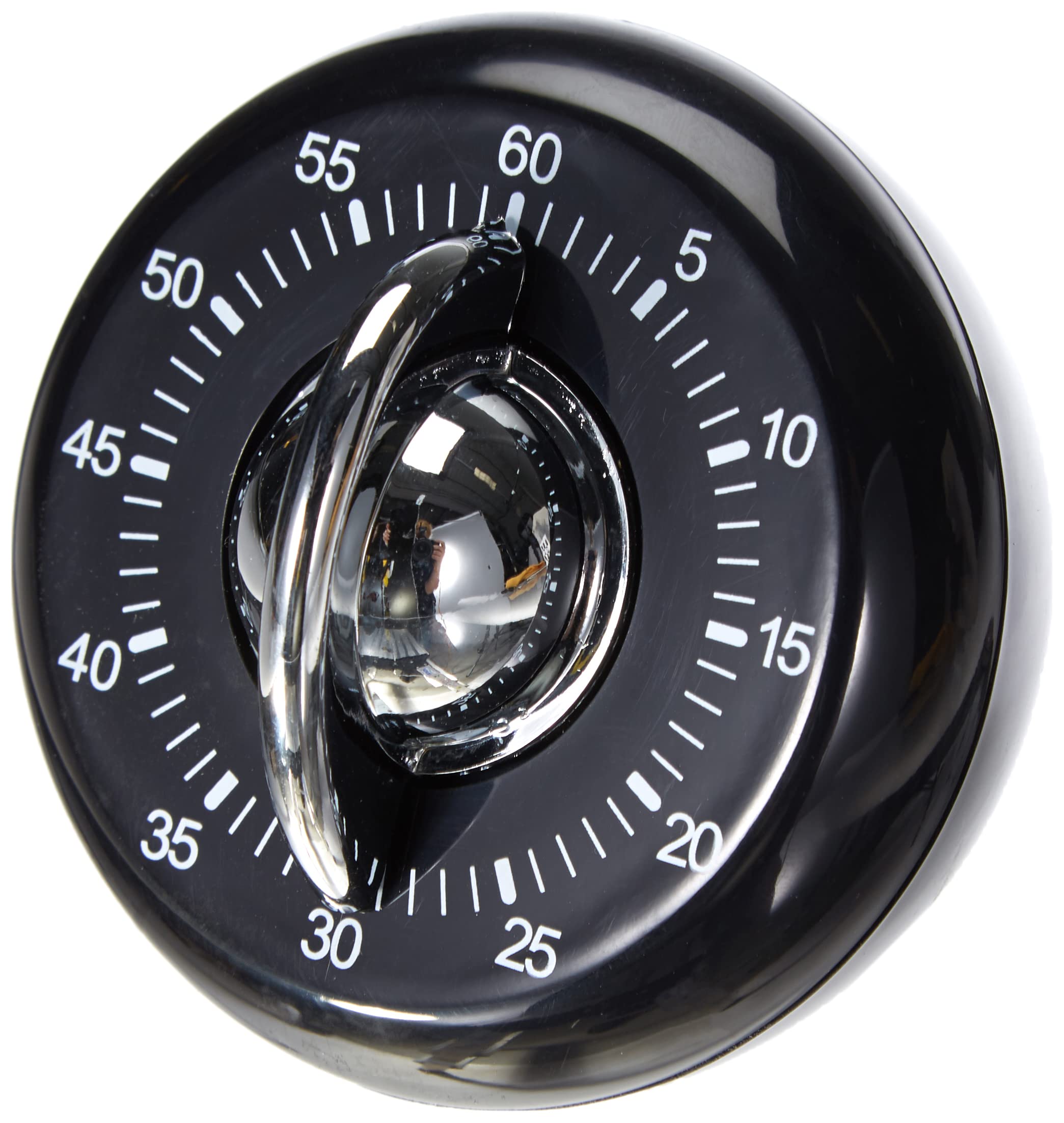 Judge Kitchen Classic Timer Black, 60 Minute Wind Up Cooking Timer