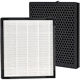 WuYan 2 pcs HEPA Filter Replacement Filters for MORENTO HY4866 Air Purifier, H13 Ture HEPA Air Filter for Dust,for Bedroom and Office.