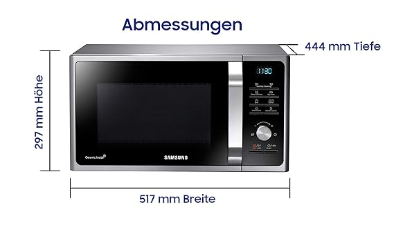 Samsung MG28F303TCS/EG - Microondas Microondas Samsung. plata ...