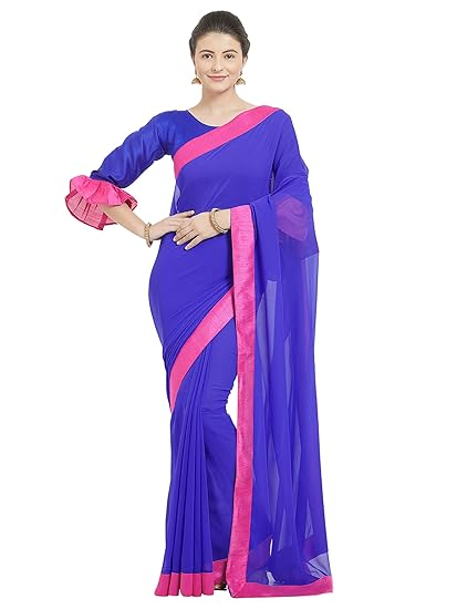 Womens Georgette Saree