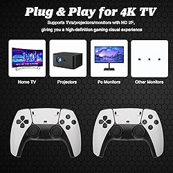 Hikonia Retro Game Console with 20000 Games,Plug
