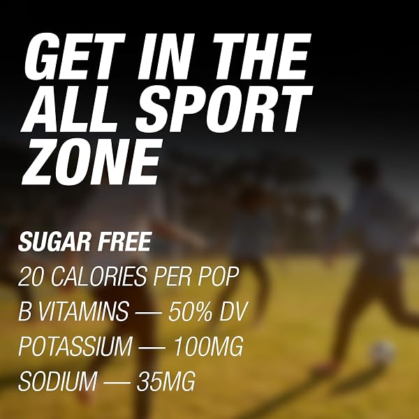 ALL SPORT ZERO ALL SPORT HYDRATION FREEZER POPS, 36 CT (VARIETY PACK (SUGAR-FREE)) 36 COUNT (PACK OF 1)