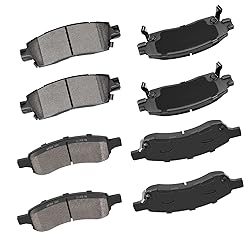 cciyu D1169 D883 Ceramic Front Rear Brake Pads For