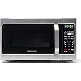 Farberware 0.7 Cu. Ft. Countertop Microwave Oven – 700 Watts Power, Auto Cook Settings, Defrost, Easy Clean and Child Safety 