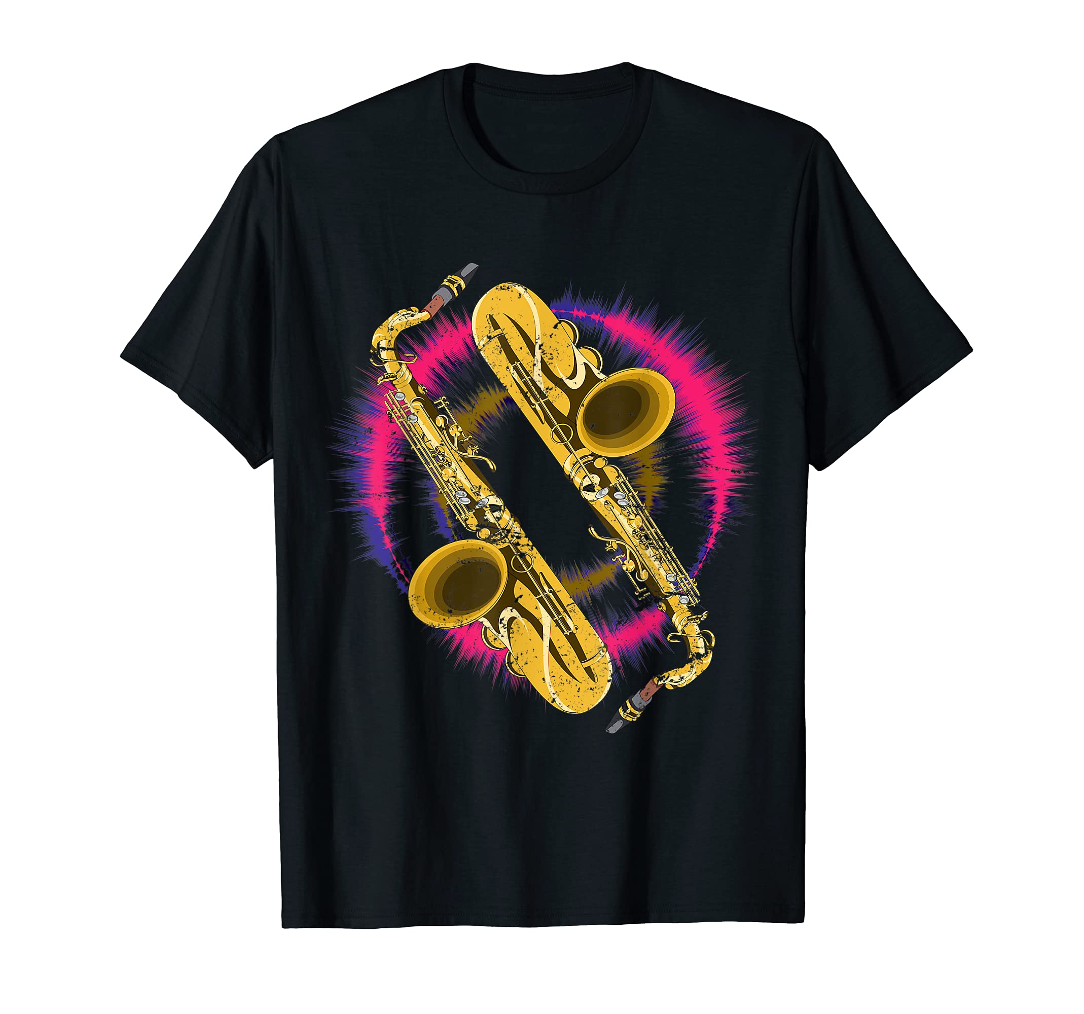 Musical Instrument Sax Player Jazz Saxophonist Saxophone T-Shirt
