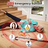 CHAKEYAKE Big Button Mobile Phone 1800mAh SOS Dual SIM USB-C Orange view 5