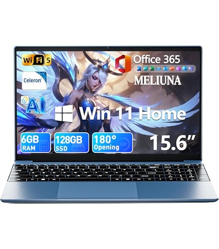 OTVOC 15.6 inch Laptop Windows 11, Core i5-7Y57, 4GB So-Dimm RAM