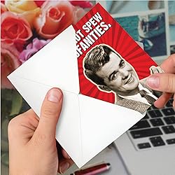NobleWorks Funny Birthday Greeting Card with 5 x 7