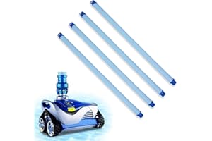 MUCHLY 4 Pack Pool Cleaner Hose Replacement Kit for Zodiac Mx6 Mx8,R0527700 Pool Vacuum Hose Twist Lock Hose Replacement Parts,Single length 39 inches(blue)