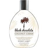 Brown Sugar BLACK CHOCOLATE COCONUT CREAM 200X Bronzer - 13.5 oz. by Brown Sugar