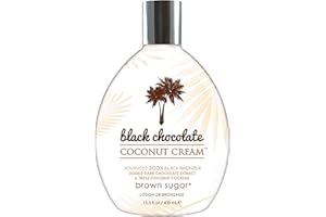 Brown Sugar BLACK CHOCOLATE COCONUT CREAM 200X Bronzer - 13.5 oz. by Brown Sugar