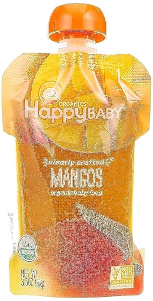 HAPPY BABY CLEARLY CRAFTED STAGE 2 MEALS ORGANIC...