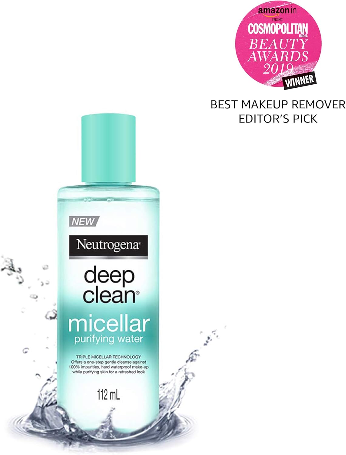 neutrogena micellar purifying water