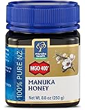 Manuka Health - MGO 400+ Manuka Honey, 100% Pure New Zealand Honey, 8.8 oz (250 g)