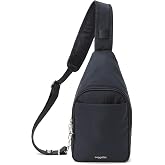 Baggallini Securtex&reg; Journey Anti-Theft Sling - Lightweight 9.8"x12.6" Crossbody Travel Bag w/RFID Protection &amp; Locking Zippers