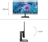 Philips 346E2Lae 34in UltraWide QHD Monitor 100Hz USB-C FreeSync VA view 5
