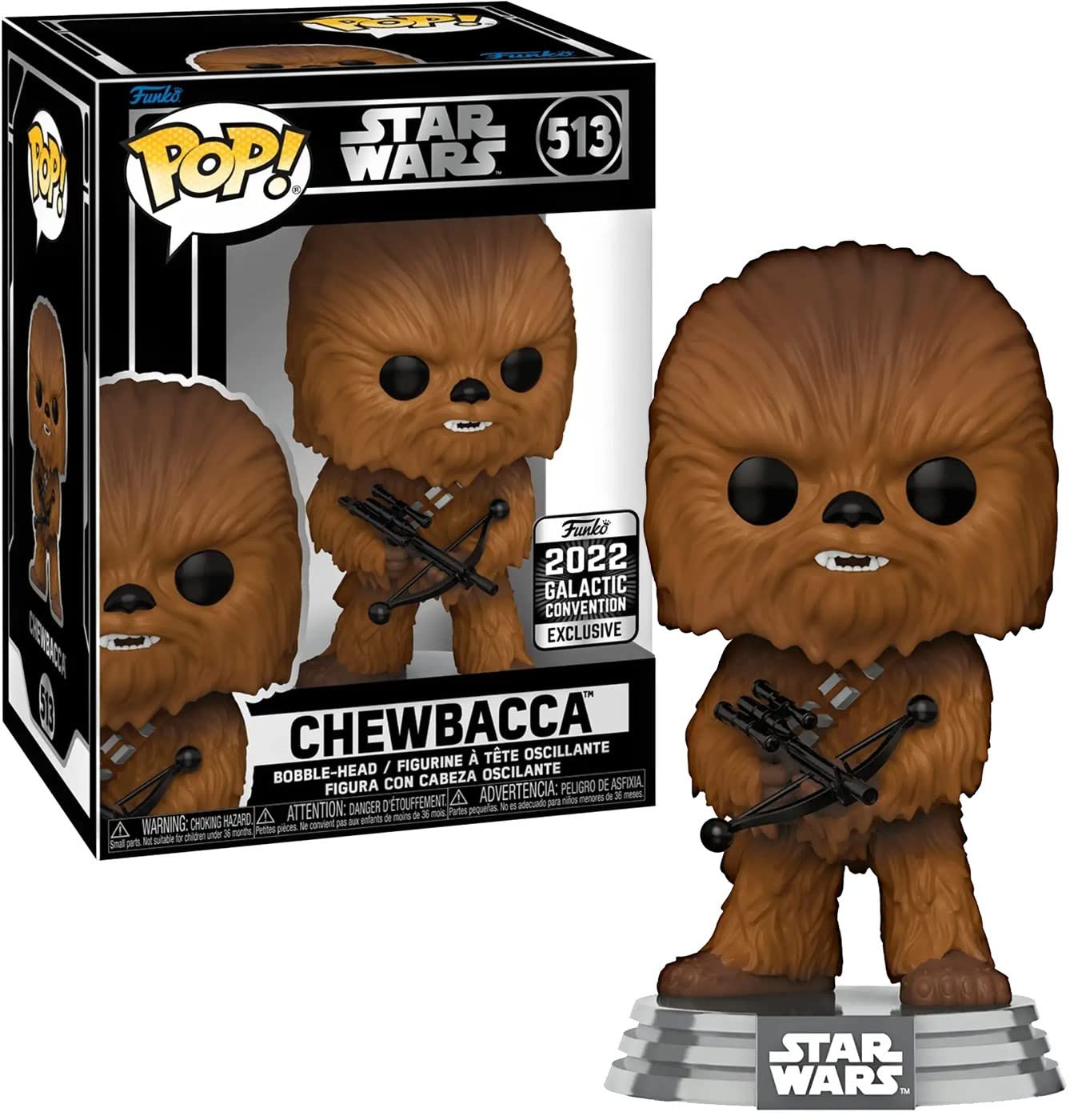 Funko POP! Vinyl: SWNC - Chewie - Star Wars - Amazon Exclusive - Collectable Vinyl Figure - Gift Idea - Official Merchandise - Toys for Kids & Adults - Movies Fans - Model Figure for Collectors