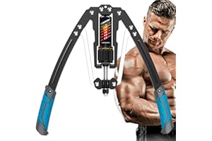 EAST MOUNT Twister Arm Exerciser - Adjustable 22-440lbs Hydraulic Power, Home Chest Expander, Shoulder Muscle Training Fitness Equipment, Arm Enhanced Exercise Strengthener.