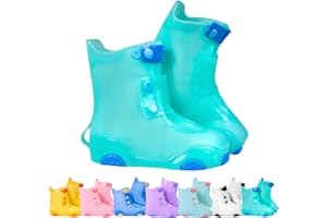 Rain Shoe Covers | Waterproof Shoe Covers for Kids Boys Girls | Reusable Galoshes Overshoes