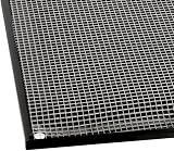 EUROPLAST 300x150mm Black Metal Air Vent Grille Cover with Insect Mesh view 6