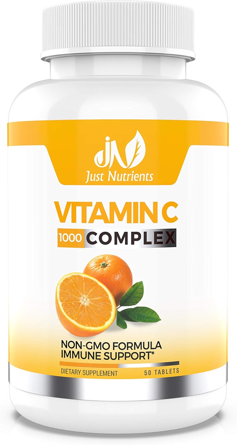 Vitamin C 1000mg Complex with Citrus Bioflavonoids & Rose