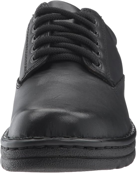 black leather women's eastland oxford shoe