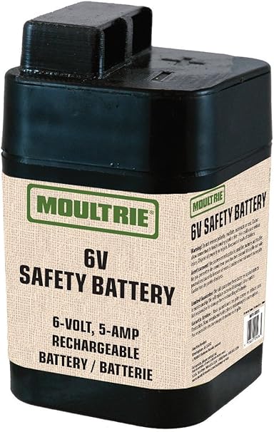 Amazon Com Moultrie Mfhp12406 6 Volt 5 Amp Rechargeable Safety