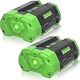 GERIT BATT 5000mAh BA2800T Replacement for EGO Battery Compatible with EGO 56V Battery Power Compatible with EGO 56 Volt BA2800 BA1400 BA4200 HT2400 LB6504 LB5804 LB6500 Tools(Multi-5.0AH-2PC)