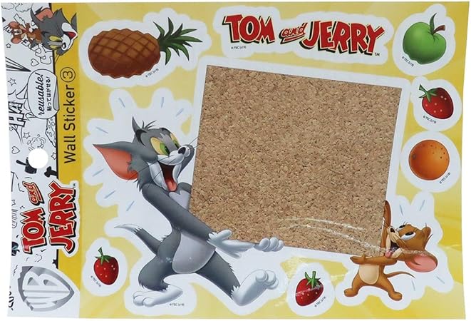 Amazon Co Jp トム ジェリー 壁 デコ ステッカー ウォールステッカー 3 ワーナーブラザース おもちゃ