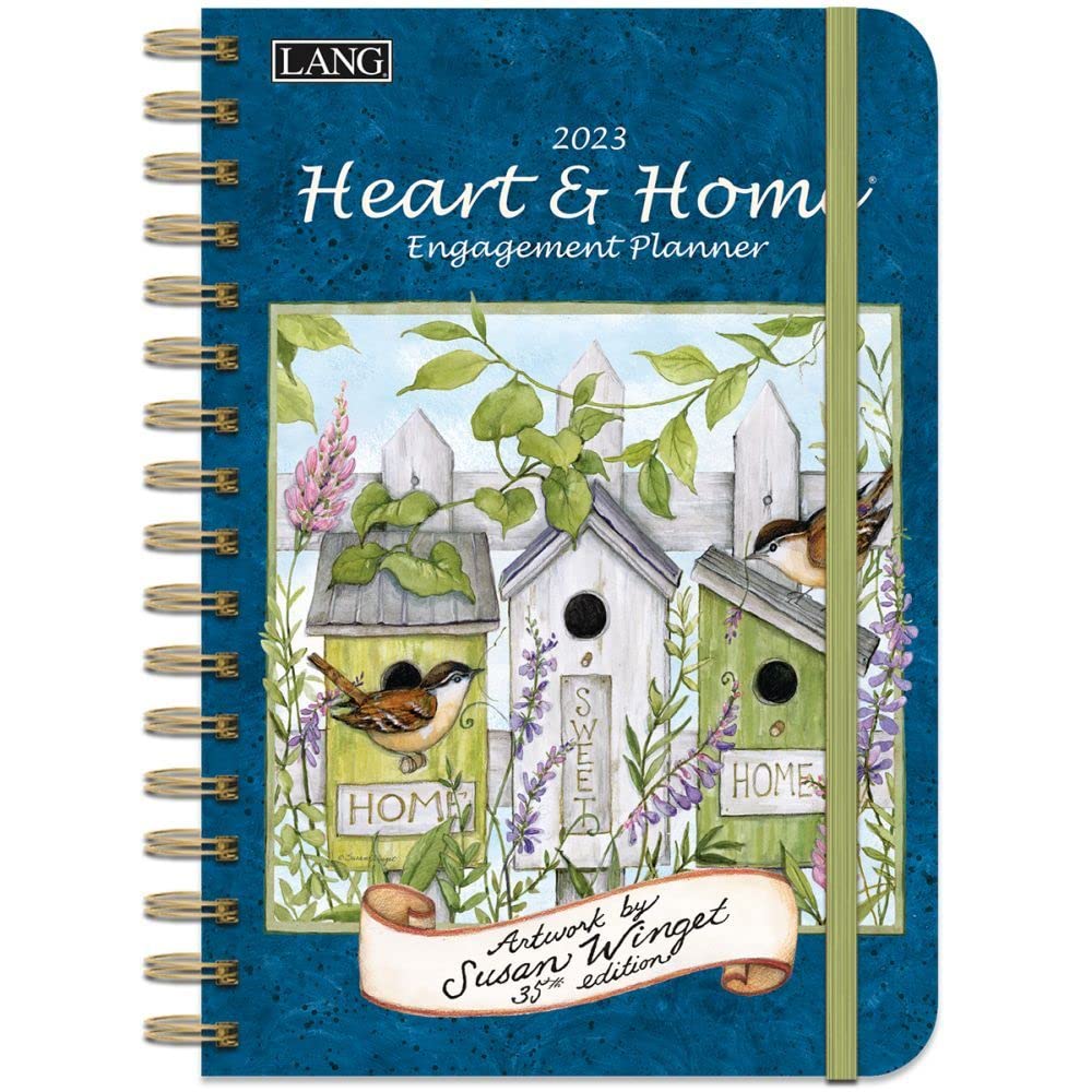 LANG Heart & Home® 2023 Spiral Engagement Planner (23991011085)