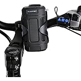 Clearon – Wireless Waterproof Portable Bluetooth 5.0 Speaker with Bike Mount & Remote – Premium Sound Quality & Loud 8W Mini Speaker – 10 Hours of Playtime (Black)