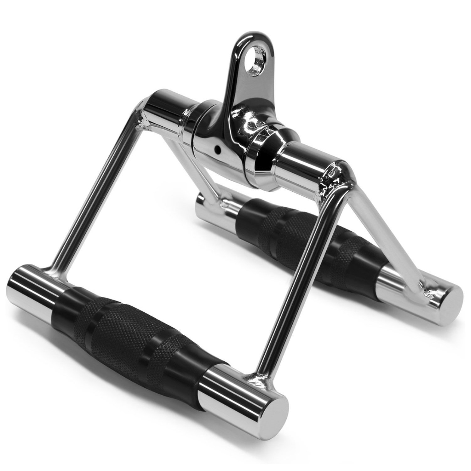 Press Down Bar V Shaped Tricep with Rotation Rubber Hanger Gym