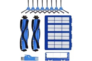 MESTROL Replacement Parts for eufy RoboVac 11S Max 15C Max 25C Max 30C Max G30 G30 Edge G30 Hybrid G30 Verge G20 G20 Hybrid G15 G32 Pro Accessories Kit with Filter Side Brushes Roller Brush Main Brush Guard