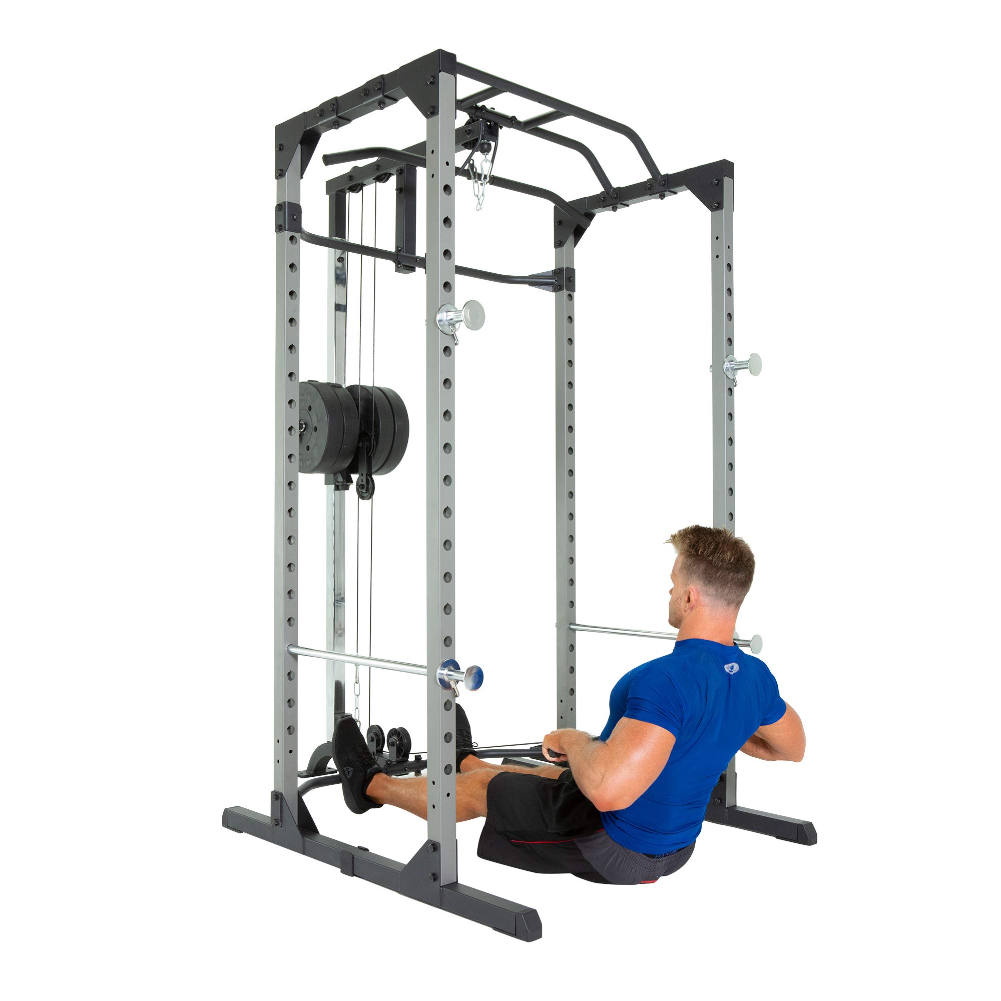 Fitness Reality 810XLT Super Max Power Cage with Optional Lat Pulldown